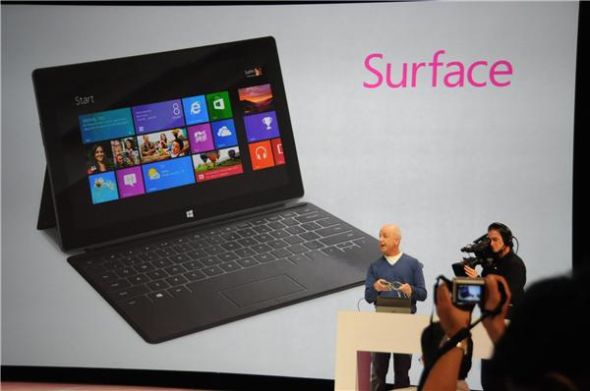 Surface可以外接键盘