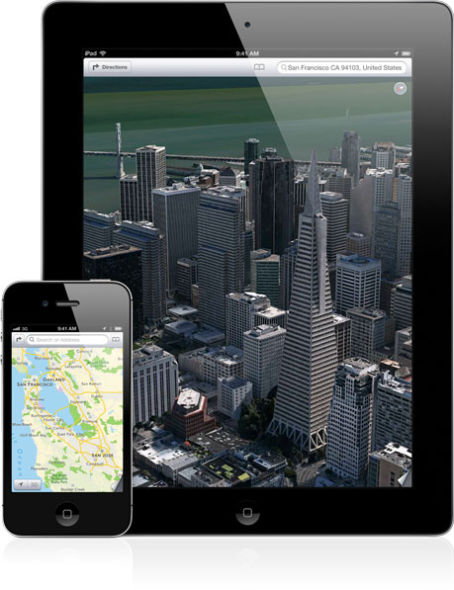 苹果正在iOS 6中开发自主地图应用