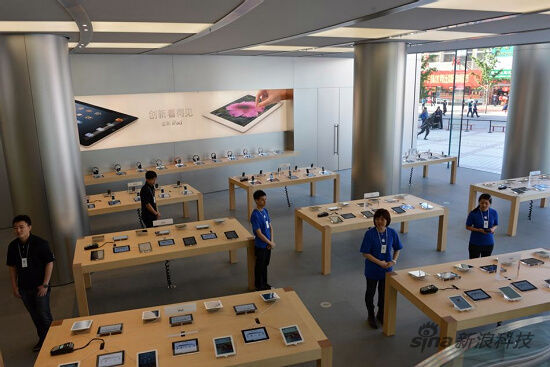 北京王府井Apple Store零售店提前预览_手机