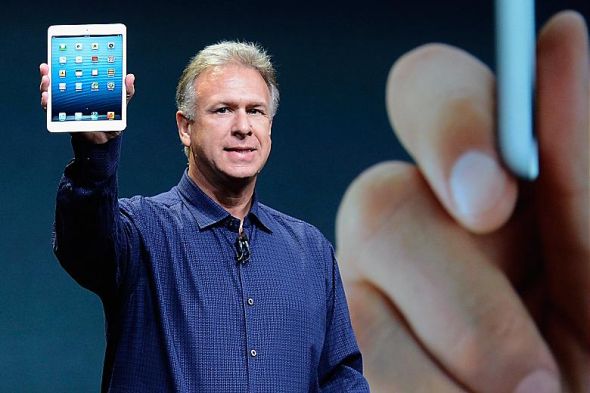 在昨天的发布会上，苹果营销副总裁菲尔·席勒发布了iPad mini