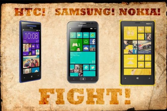 各厂商的WP8手机都像一个模子里出来的产物,毫无个性。 各厂商的WP8手机都像一个模子里出来的产物,毫无个性。