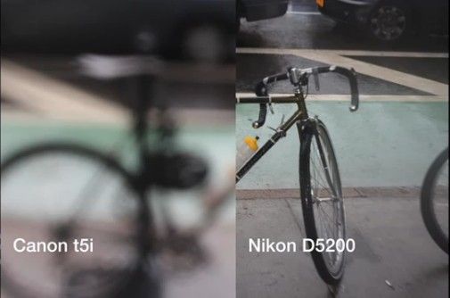 佳能700D/尼康D5200跌落对比测试