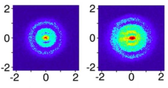 科学家借助激光和高性能显微镜,拍摄到氢原子内部景象