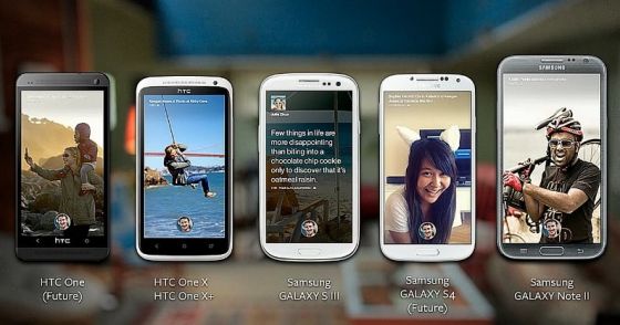 Facebook推出的Android手机桌面软件Home