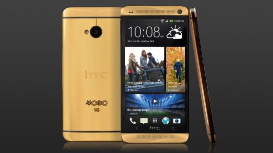 限量版黄金外壳HTC One