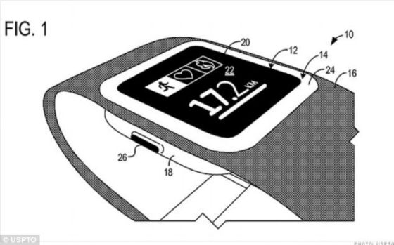 专利显示微软考虑开发运动追踪智能手表