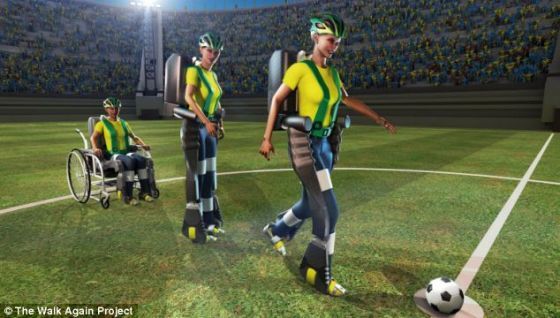 巴西世界杯:钢铁侠如何踢出首战第一球|机械