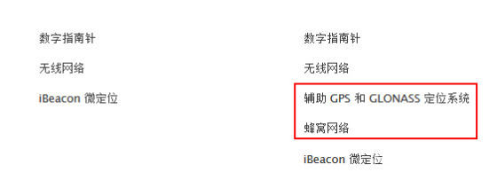 蜂窝数据版除了增加移动网络还有GPS