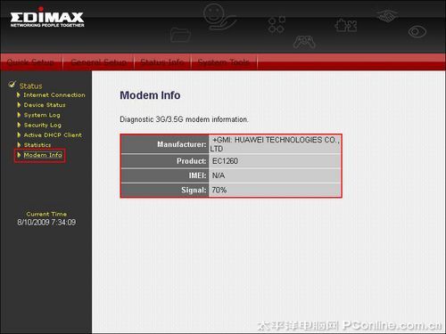 3G共享+11N无线 EDIMAX双WAN路由评测_商