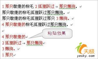 Word�ﲻ�����ı�����ճ����С����