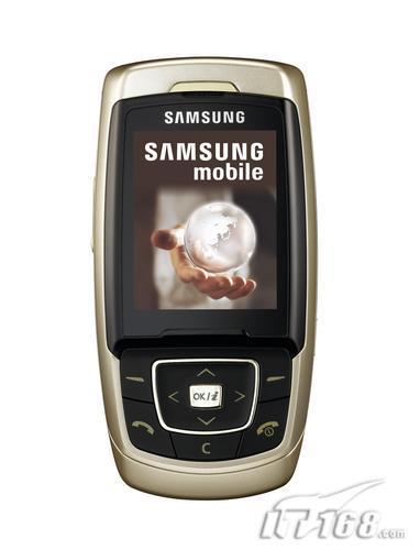 纤薄新势力三星200万像素滑盖E838亮相