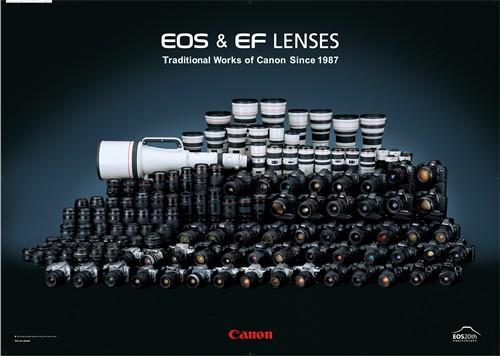 感受辉煌20年市售佳能EOS机身+L头推荐_数码