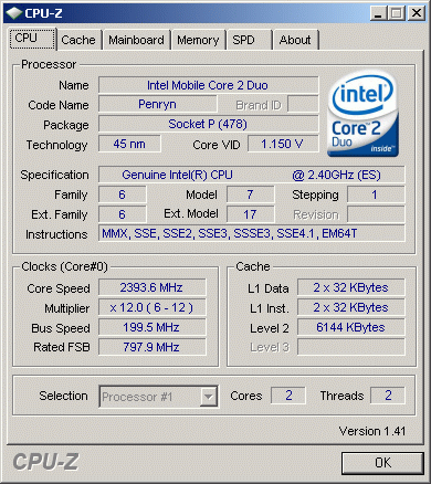 ͬƵԿ45nmPenryn65nmMerom+