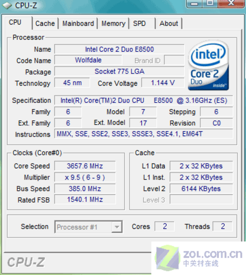 ��������11%45nm����˫��E8000ϵ������(11)
