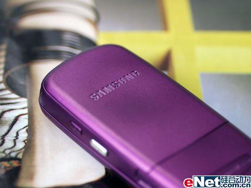 紫色诱惑 三星女性滑盖手机L608评测(7)_手机