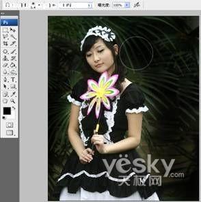 PhotoshopӪ���λ�Ч��������԰�еľ���