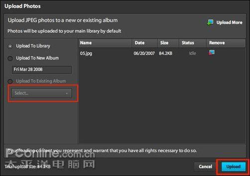 PhotoshopExpress������֮�ϴ�����