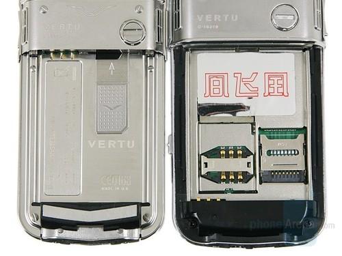 高仿版Vertu手机与正品详细对比评测(3)