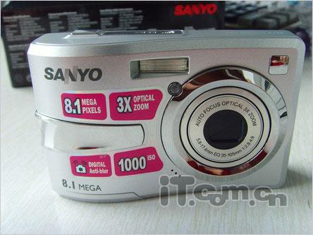 810万像素廉价相机三洋S870送卡850元