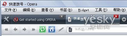 ���ֿ����������Opera9.5������ʾ������