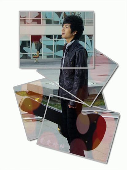 Photoshop制作帅哥<em>照片</em>的<em>层叠</em>特效_软件学园