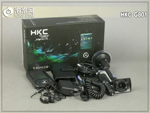 大屏手写 HKC导航智能手机G801评测(4)