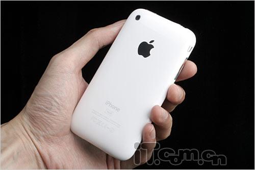 时尚精致外观 3G苹果iPhone白色版评测(2)_手机
