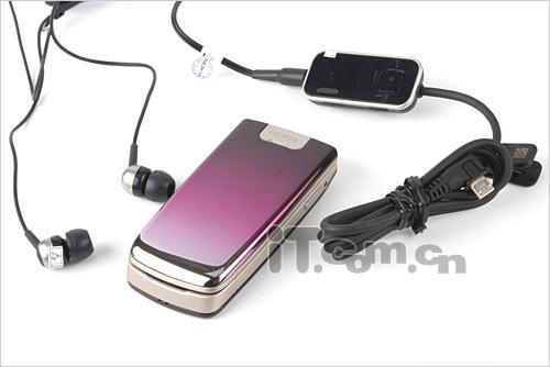 紫醉情迷 诺基亚唯美翻盖机6600f评测(7)_手机