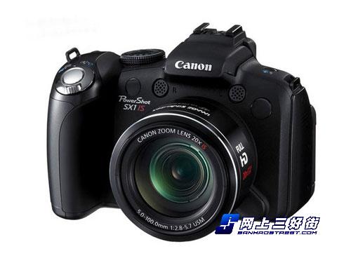 搭载FullHD功能佳能SX1IS售4300元
