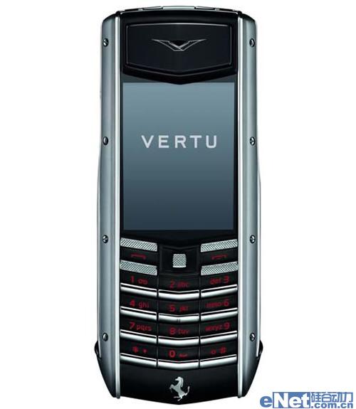 品牌法拉利系列rosso 和giallo将成为2009年限量版时尚黑色真皮手机