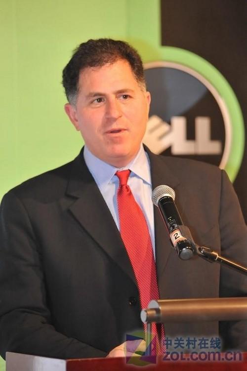 迈克尔戴尔访问中国 谈用科技创新救市_笔记本