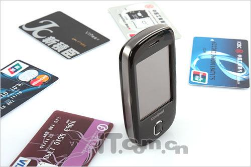 信用卡大小 酷派迷你PDA手机S100图赏(4)_手