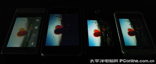 触摸手机大战苹果HTC三星LG四机对比(2)
