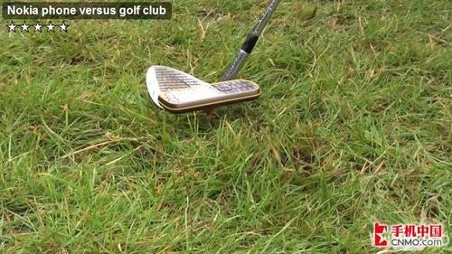 三防手机考验诺基亚3720当高尔夫球打