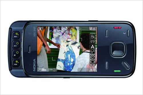 最强拍照手机 诺基亚N86行货版正式登陆_手机