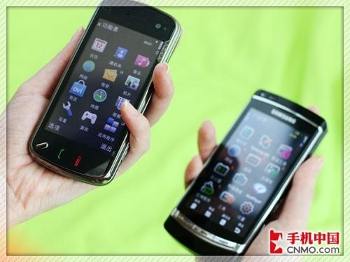 旗舰争锋诺基亚N97与三星i8910对比