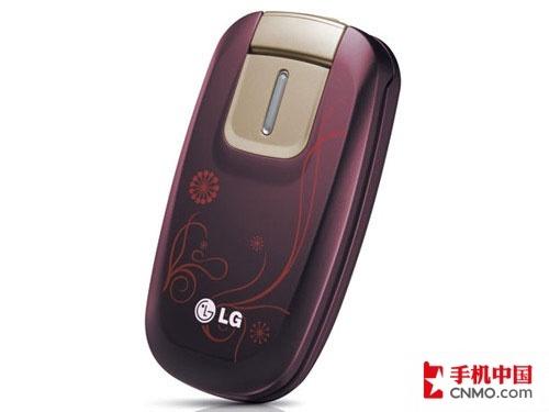LG推女性手机KG376 紫色翻盖惊艳亮相_手机