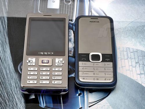 笑脸VS镜面OPPOZ101/诺基亚7310图赏