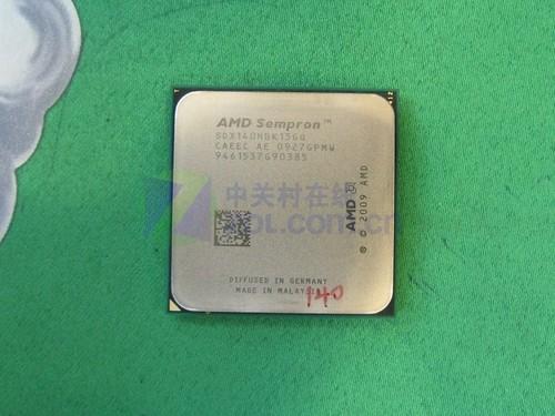 仅售290元45nm最低端AMD单核闪龙140到货