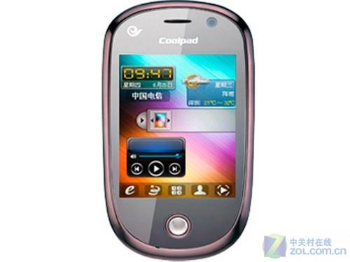 外形圆润可爱酷派3G手机E600仅2300元