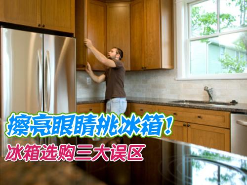 擦亮眼睛挑冰箱冰箱选购三大误区