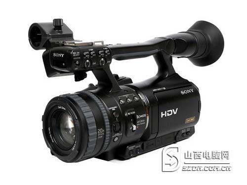 专业HDV摄像机 索尼HVR-V1C售价25000元_