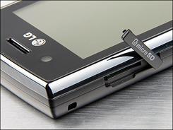 500萬像素LG觸屏3G手機GT500評測(2)
