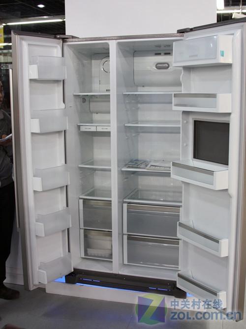 欧式风格正流行 西门子对开门冰箱促销_家电
