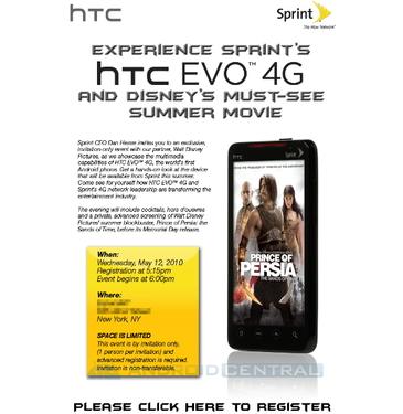 �׿�4G���ܻ�HTC EVO 4G��5��12��Ԥ�� 