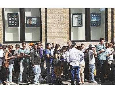 ����˿͹�iPad�������ʵ��ѣ�ƻ����������