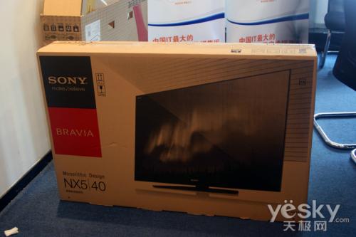 市场中端 索尼40NX500液晶电视到站报道_家电