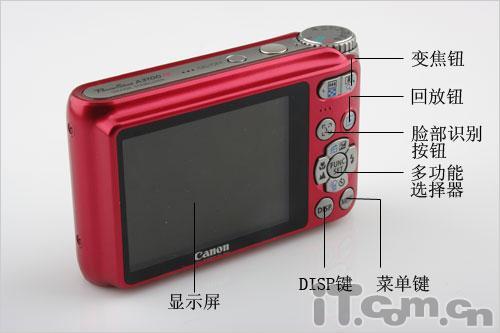 4倍光学变焦镜头卡片相机佳能A3100评测