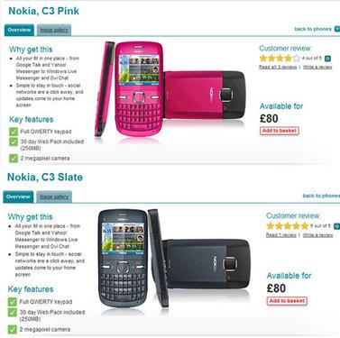 售价仅800元 诺基亚C3全键盘新机开卖