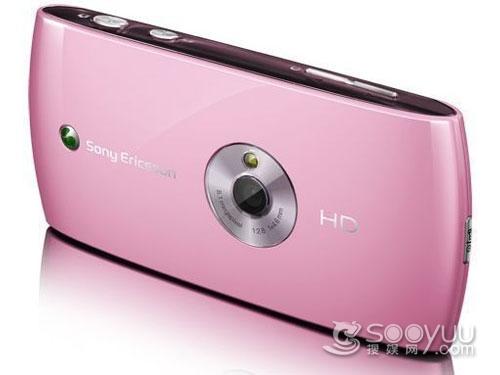 720P高清摄像 索尼爱立信U5i粉色版亮相_手机